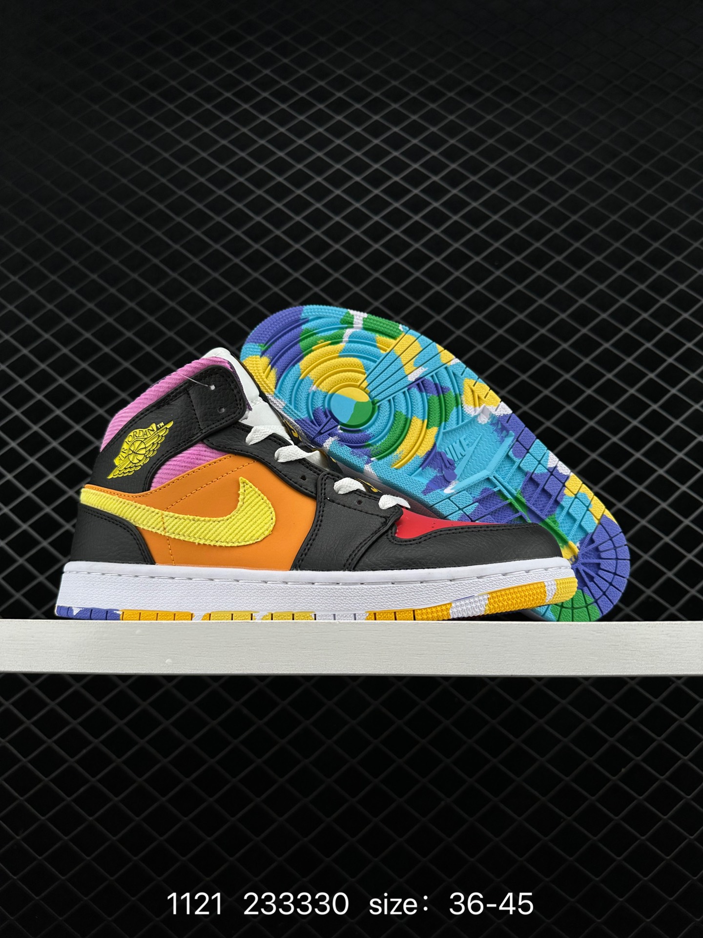 Nike Air Jordan 1 Retro High OG”Black/White“